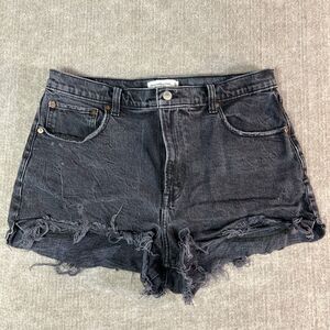 Abercrombie & Fitch Black Jean Shorts